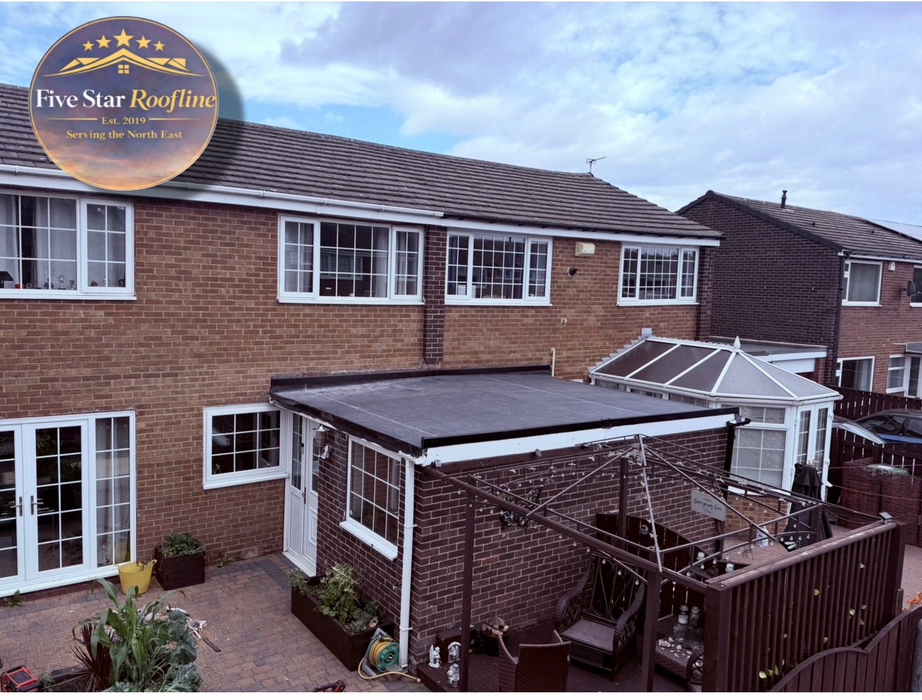 High-performance EPDM flat roof solution